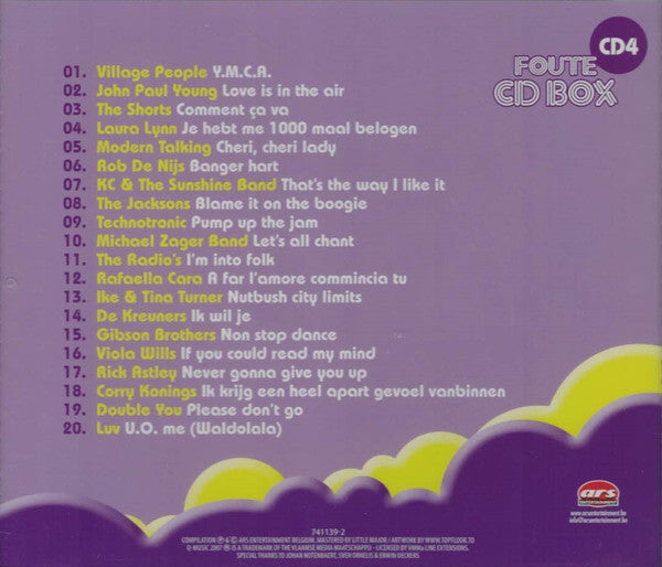 Various -Foute CD Box Van Deckers & Ornelis