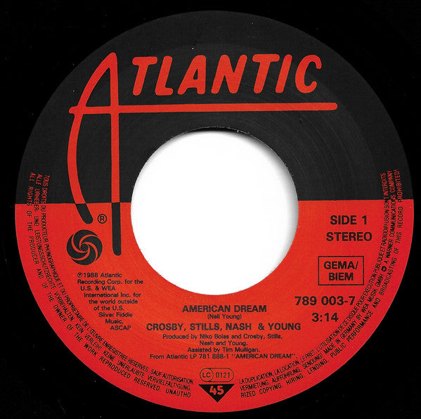 Crosby, Stills, Nash & Young -American Dream
