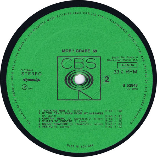 Moby Grape -Moby Grape '69