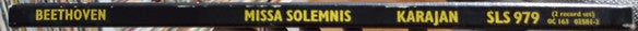 Beethoven*, Von Karajan*, Wiener Singverein, Berliner Philharmoniker - Missa Solemnis