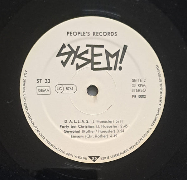 System (7) -System!