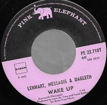Lennart, Messagie & Dagleth -And I Love Her / Wake Up