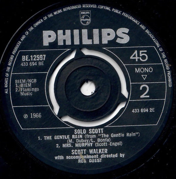 John Walker (3) / Scott Walker -Solo John / Solo Scott