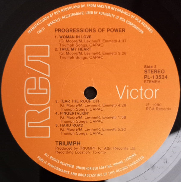 Triumph (2) -Progressions Of Power