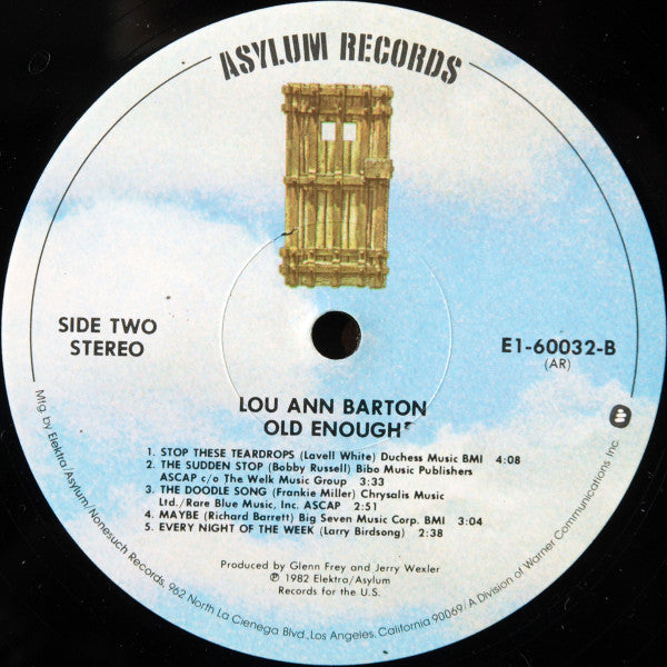 Lou Ann Barton -Old Enough