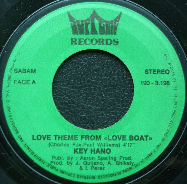 Key Hano* - Love Theme From Love Boat
