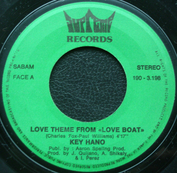 Key Hano* -Love Theme From Love Boat