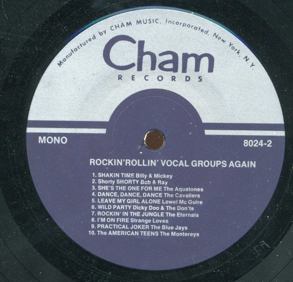 Various -Rockin' Rollin' Vocal Groups Vol. 2