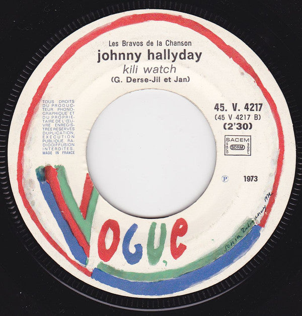 Johnny Hallyday -Souvenirs Souvenirs / Kili Watch