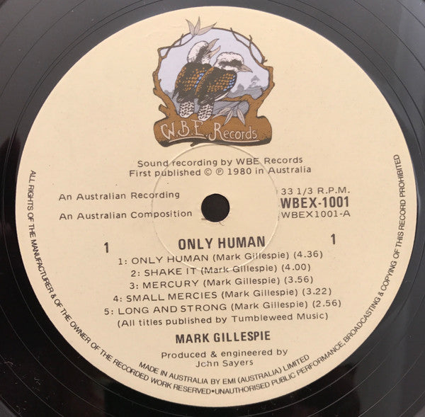 Mark Gillespie (5) -Only Human