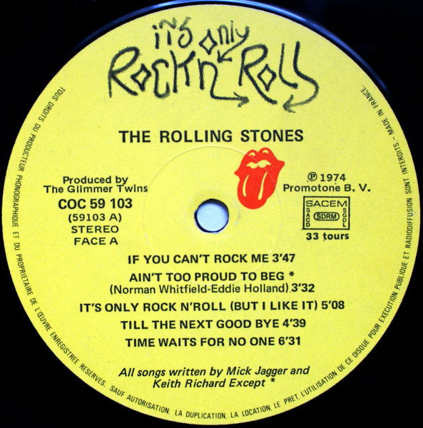 The Rolling Stones - It's Only Rock 'N Roll