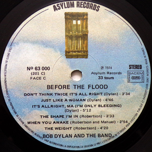 Bob Dylan / The Band -Before The Flood