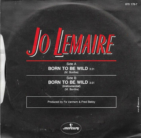 Jo Lemaire -Born To Be Wild