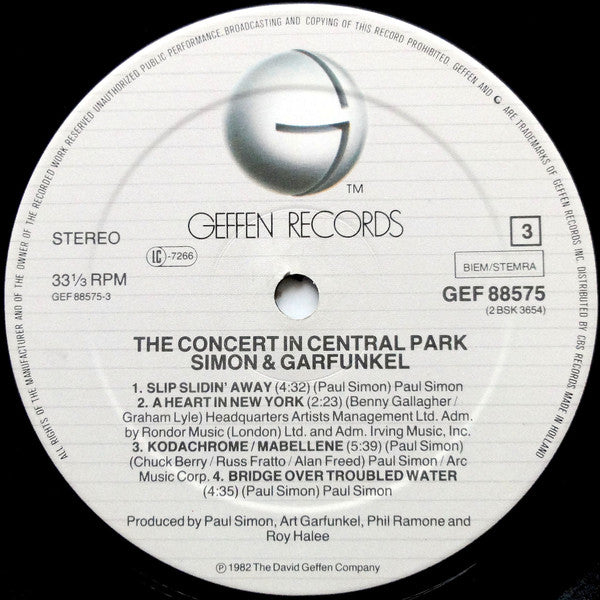 Simon And Garfunkel* -The Concert In Central Park