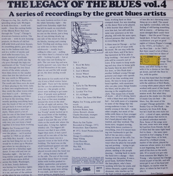 Mighty Joe Young - The Legacy Of The Blues Vol. 4