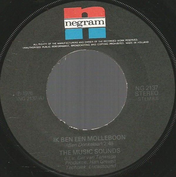 The Music Sounds o.l.v. Ger van Terwisga -Ik Ben Een Molleboon