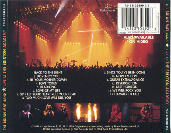 The Brian May Band -Live At The Brixton Academy