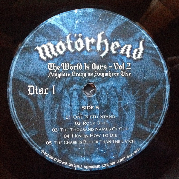 Motörhead - The Wörld Is Ours - Vol 2 (Anyplace Crazy As Anywhere Else)