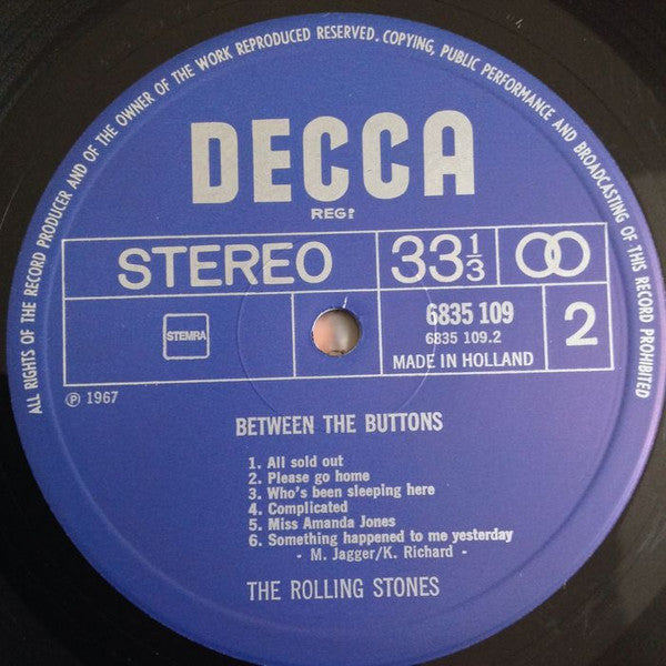 The Rolling Stones -Between The Buttons