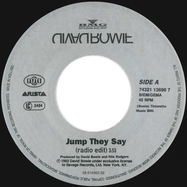 David Bowie -Jump They Say