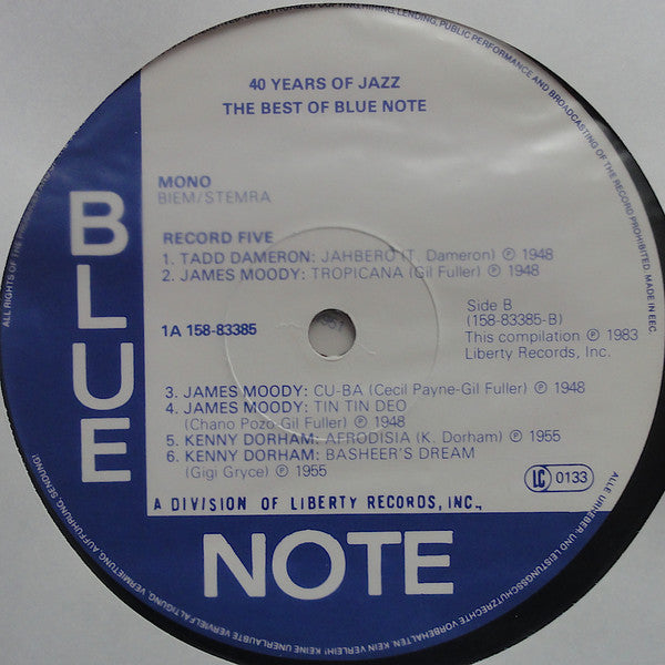 Various - 40 Years Of Jazz - The Best Of Blue Note - Box 2