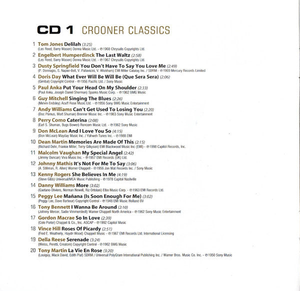 Various -100 Crooner Classics