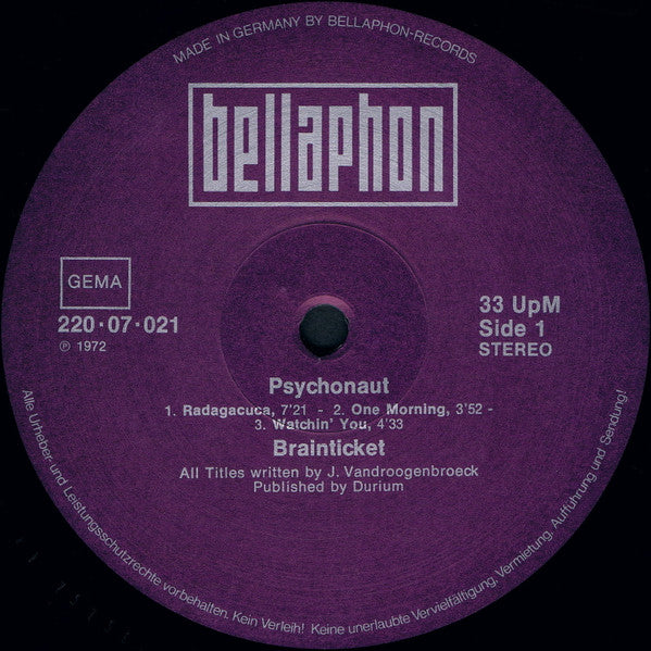 Brainticket -Psychonaut