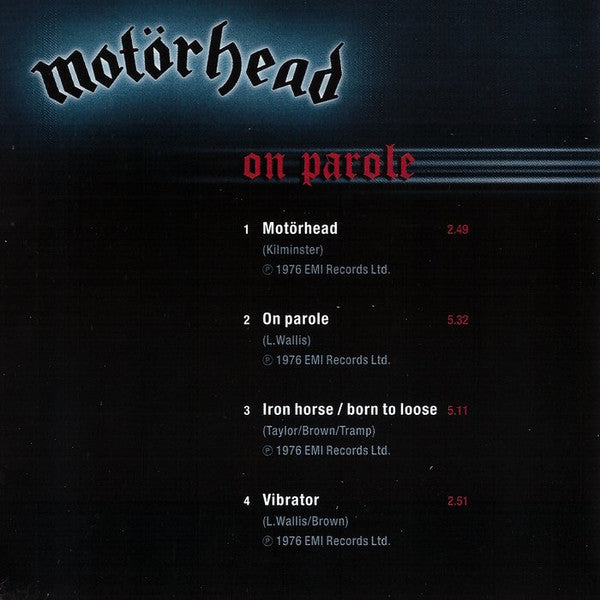 Motörhead - On Parole