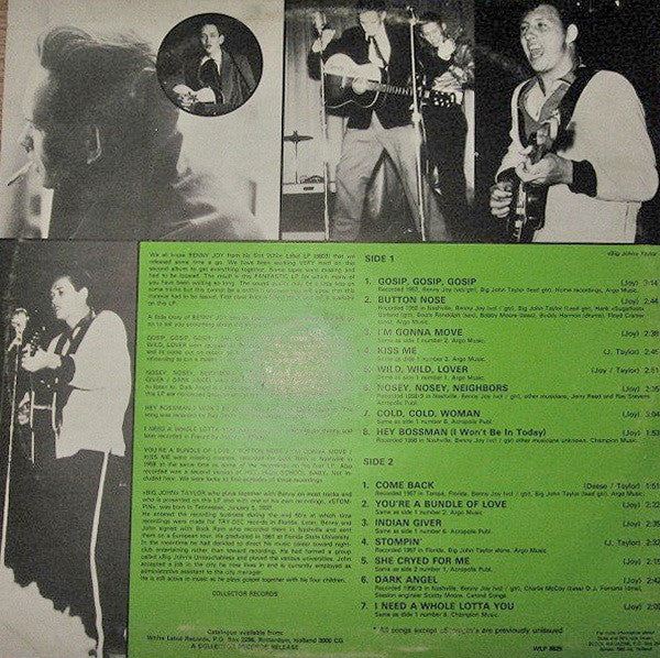 Benny Joy -More Rock-A-Billy With Benny Joy