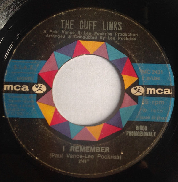 The Cuff Links -Run Sally Run / I Remember
