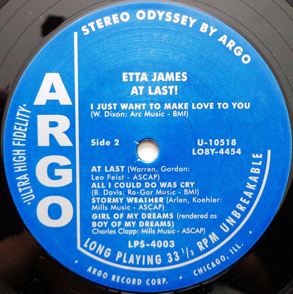 Etta James -At Last!