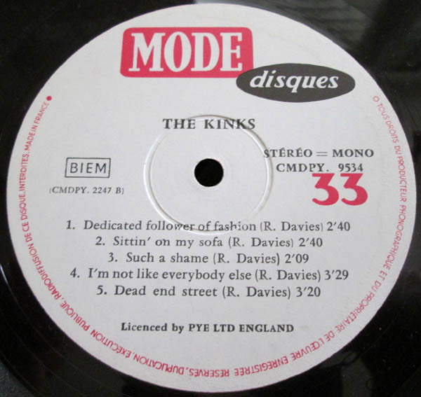 The Kinks -Sunny Afternoon