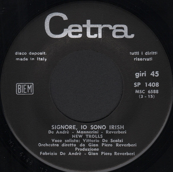 New Trolls - Signore, Io Sono Irish