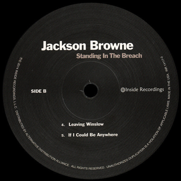 Jackson Browne -Standing In The Breach
