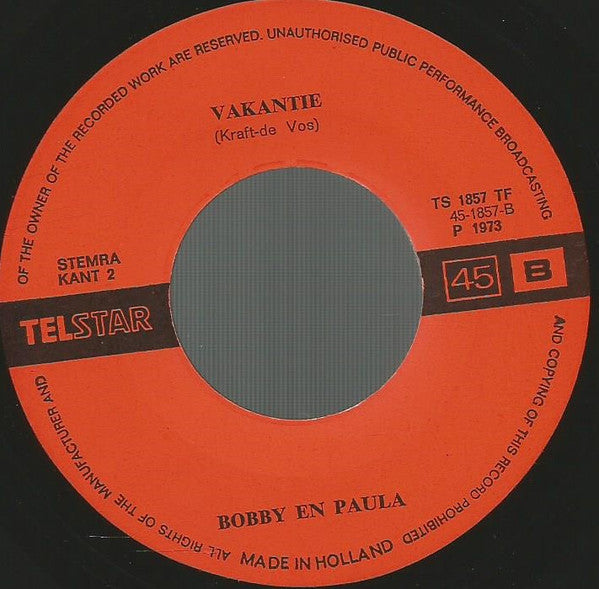 Bobby & Paula -Ied're Keer Op Zondag