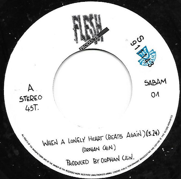 Orphan Cain -When A Lonely Heart (Beats Again)