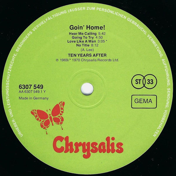 Ten Years After -Goin' Home!