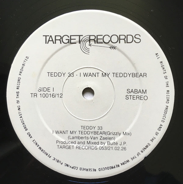 Teddy 33 -I Want My Teddybear