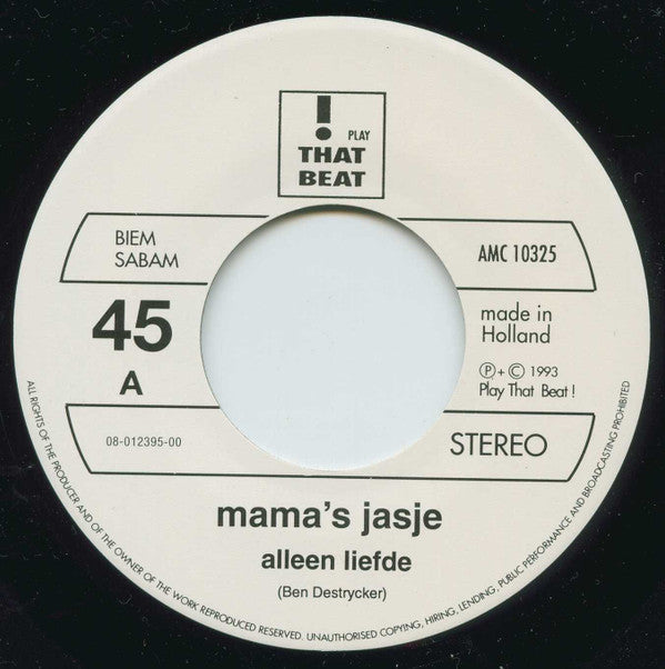 Mama's Jasje -Alleen Liefde