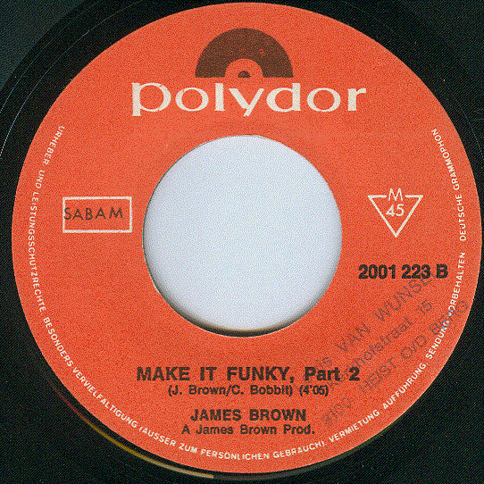 James Brown -Make It Funky, Parts 1 & 2