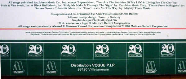 Various - The Motown 20th Anniversary Album