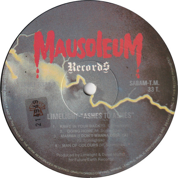 Limelight (5) -Ashes To Ashes