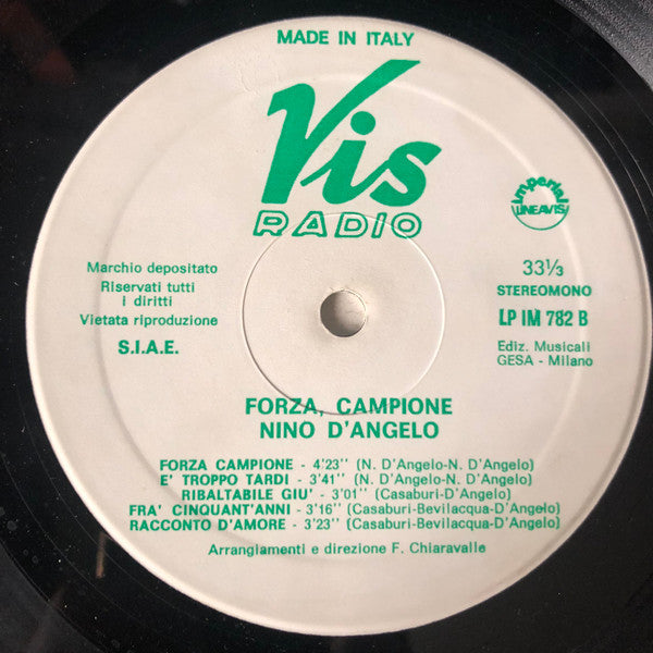 Nino D'Angelo -Forza, Campione