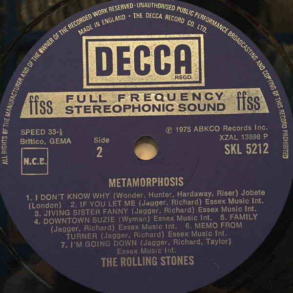 The Rolling Stones - Metamorphosis