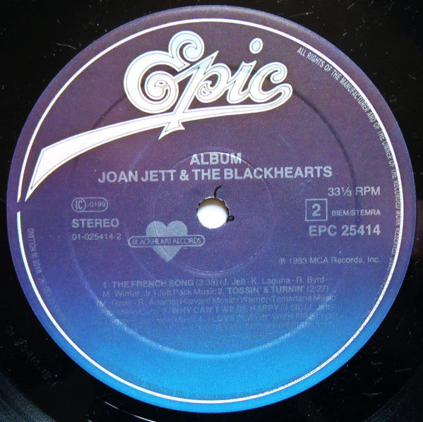 Joan Jett And The Blackhearts* -Album