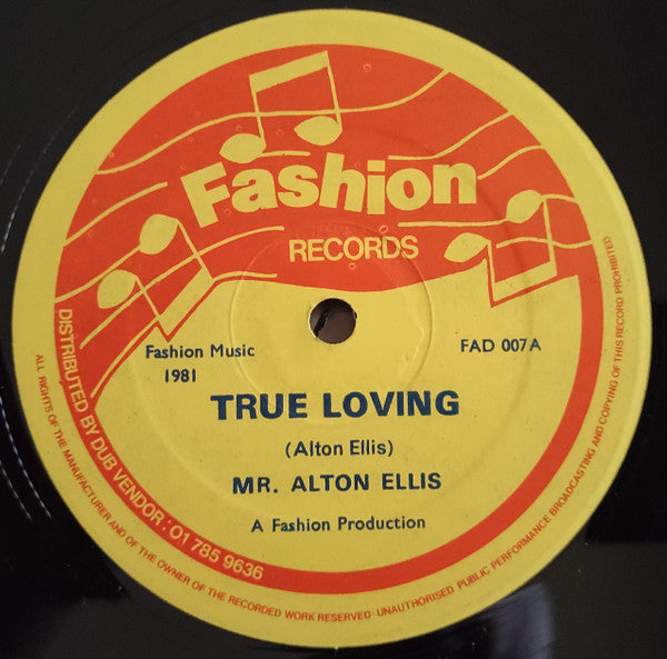 Mr. Alton Ellis* -True Loving