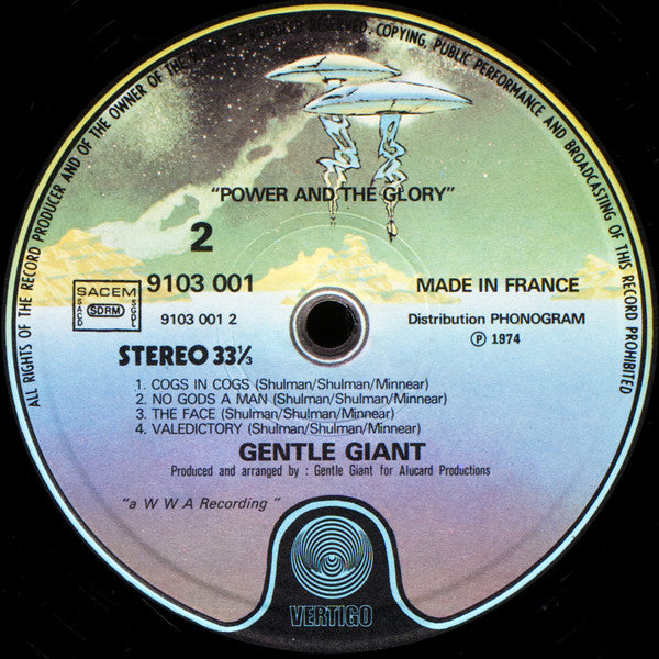 Gentle Giant -The Power And The Glory