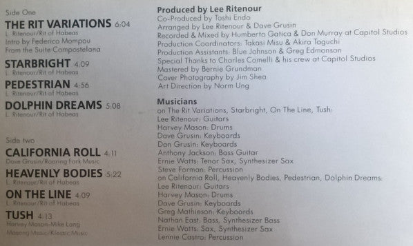 Lee Ritenour - On The Line