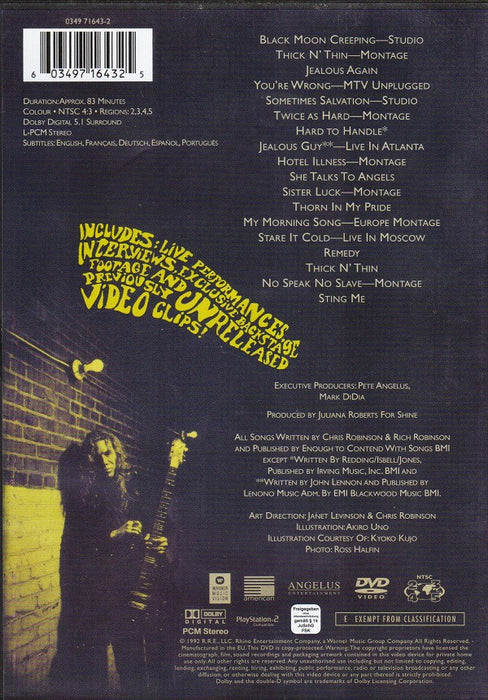 The Black Crowes -Who Killed That Bird Out On Your Window Sill ...The Movie