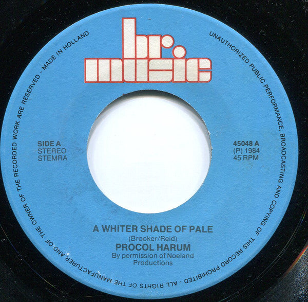 Procol Harum -A Whiter Shade Of Pale / Conquistador